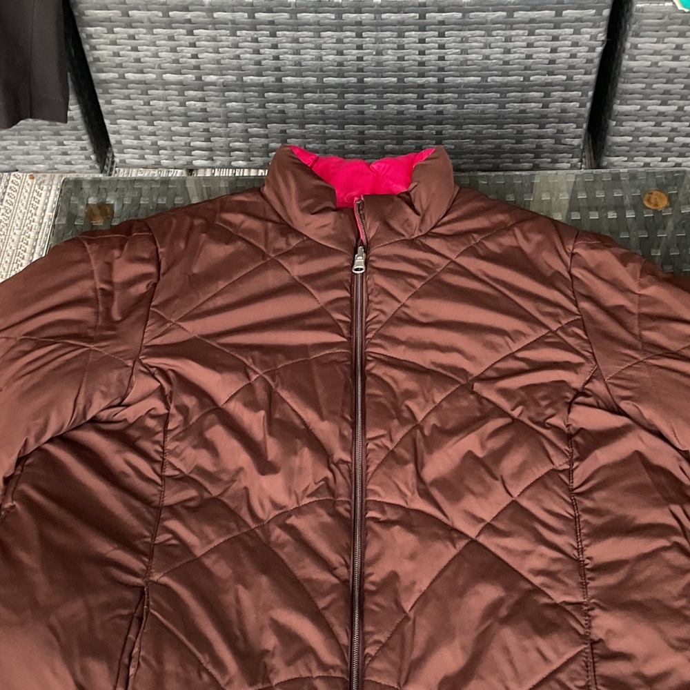 Women's Quilted Brown Jacket